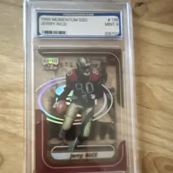 Playoff 1999 Momentum SSD Jerry Rice #138 Mint 9 San Francisco 49ers - Image 1
