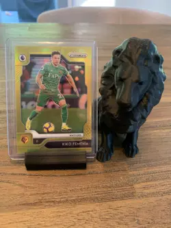 Panini Soccer 2019-20 Prizm Premier League Kiko Femenia #106 Gold 10/10 Watford - Image 1