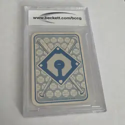 MICKEY MANTLE 1968 TOPPS GAME #2 NY YANKEES HOF BECKETT GRADED BCCG 7 - Image 4