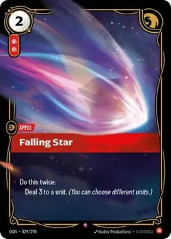 Falling Star NM 029/298 Origins Foil - Image 1