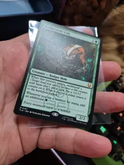 Magic the Gathering Badgermole Cub NM Condition - Image 3