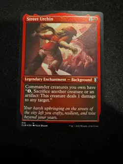 Street Urchin (Foil Etched) Commander Legends: Battle for Baldur's Gate Foil - Image 1