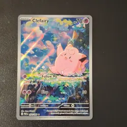 Pokemon Cards TCG Clafairy Illustration Rare - Image 1