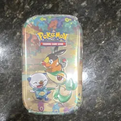 Nintendo Pokemon TCG Celebrations Mini Tin Tepig Snivy Oshawott 210-80937 - Image 1