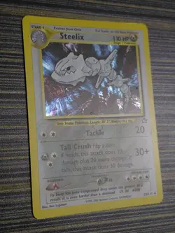 Steelix 15/111 Vintage Pokemon TCG Holo (Neo Genesis) - Image 3