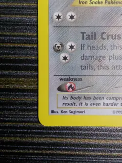 Steelix 15/111 Vintage Pokemon TCG Holo (Neo Genesis) - Image 5