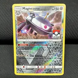 Magnezone - 83/156 - 3rd place League Promo Sun & Moon Ultra Prism Pokemon NM - Image 1