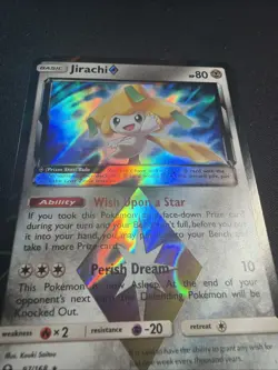 Jirachi Prism Star 97/168 Prism Rare SM - Celestial Storm NM - Pokemon TCG - Image 4