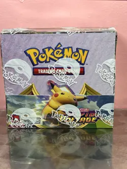 Pokemon TCG: Sword & Shield Vivid Voltage Booster Box Factory Sealed - Image 1
