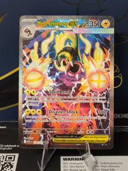 Pokemon Ascended Heroes Mega Eelektross ex 278/217 Special Illustration Rare SIR - Image 3