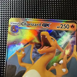 CHARIZARD GX 9/68 HOLO RARE GX HIDDEN FATES POKEMON NM - Image 4