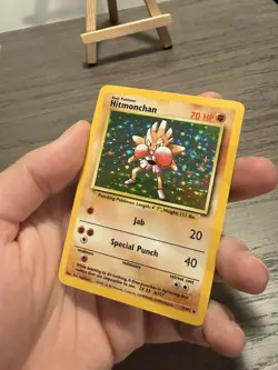 Pokemon TCG Hitmonchan 7/102 Base Set Holo Wotc Rare - Image 2