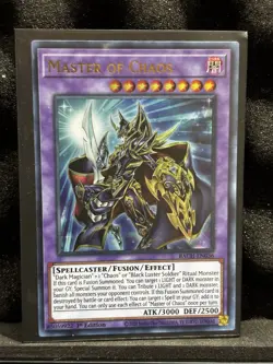 Yu-Gi-Oh! Master of Chaos Ultra Rare Fusion 1st Ed BACH-EN036 Battle of Chaos K… - Image 1