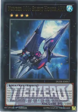 Yugioh Number 101: Silent Honor ARK DUDE-EN017 Ultra Rare 1st Edition NM/LP - Image 1