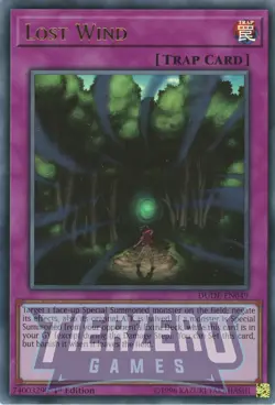 Yugioh Lost Wind DUDE-EN049 Ultra Rare 1st Edition NM/LP - Image 1