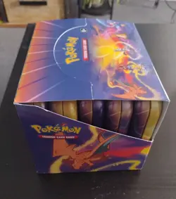 Pokemon TCG Kanto Power Mini Tin x10 With Accessories - EMPTY NO CARDS - Image 1