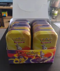 Pokemon TCG Kanto Power Mini Tin x10 With Accessories - EMPTY NO CARDS - Image 2