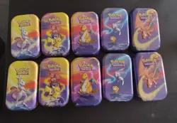 Pokemon TCG Kanto Power Mini Tin x10 With Accessories - EMPTY NO CARDS - Image 3