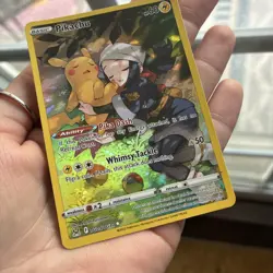 Pikachu TG05/TG30 Trainer Gallery Holo Crown Zenith Pokemon Card NM Full Art ⚡ - Image 1