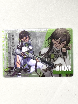 Guilty - Goddess of Victory: Nikke Silver Plastic Card - Image 1