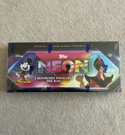 Topps Disney Neon 2026 Hobby Box - IN HAND✅ - Image 1