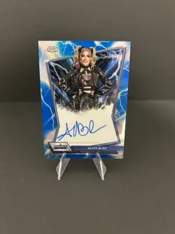 2026 Topps Chrome WWE Blue Brand Autograph Alexa Bliss /150 - Image 1