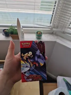 Pokemon TCG Destined Rivals UNSEALED Half Booster Box 18 Packs not weighed - Image 2