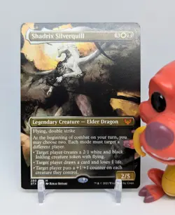 Shadrix Silverquill (Borderless) ⭐NM⭐ Strixhaven School of Mages Magic MTG #280 - Image 1
