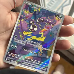 Gastly 177/162 Illustration Rare Temporal Forces Pokemon Card NM Full Art 👻🔥 - Image 1