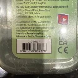 Nintendo Pokemon TCG Celebrations Mini Tin Treecko Torchic Mudkip 210-80937 - Image 3
