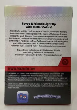 Pokemon TCG Scarlet & Violet Prismatic Evolutions Booster Bundle Box Sealed New - Image 3