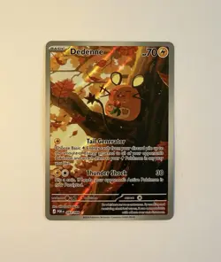 Pokemon Mega Evolution Perfect Order Dedenne Illustration Rare 093/088 - Image 1