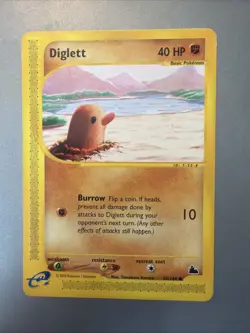 Pokemon - Diglett - 50/144 - EX Skyridge - Vintage - 2003 - Image 1