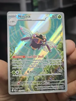 Ninjask 137/132 - Pokemon TCG - Mega Evolution Illustration Rare Holo -NM - Image 1