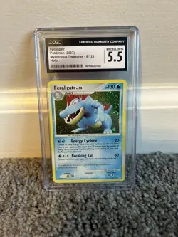 Feraligatr Mysterious Treasures Holo 8/123 CGC 5.5 - Image 1