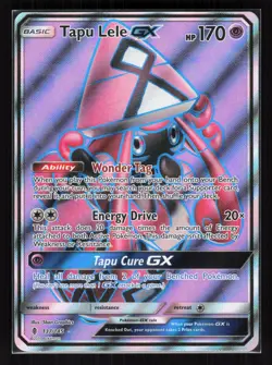 Tapu Lele GX (Full Art) Holo Ultra Rare Pokemon SM - Guardians Rising 137/145 MP - Image 1
