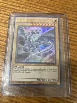 YuGiOh - Blue-Eyes White Dragon MVP1-ENSV4 Ultra Rare Limited Ships Same Day - Image 1