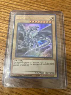 YuGiOh - Blue-Eyes White Dragon MVP1-ENSV4 Ultra Rare Limited Ships Same Day - Image 2