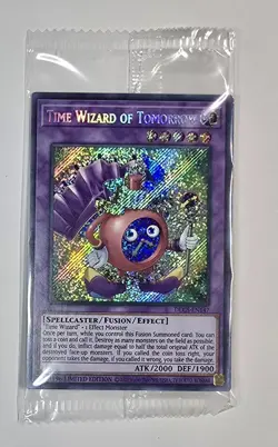 Time Wizard of Tomorrow DLCS-EN147 Limited Edition Secret Yugioh TCG SEALED NM/M - Image 1
