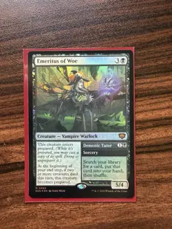 Emeritus of Woe [Secrets of Strixhaven] Foil Near Mint - Image 1