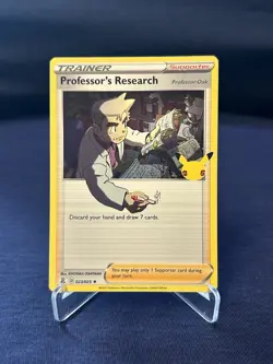 Professor's Research 23/25 - Pokemon Celebrations - Pokemon TCG Card - Image 1