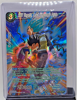 SSB Vegeta, Lost Kingdom's Pride BT16-052 SPR - Dragon Ball Super DBS CCG NM - Image 1