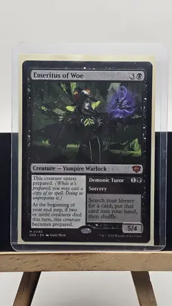 Emeritus of Woe - nonfoil - Secrets of Strixhaven - MTG - Image 1