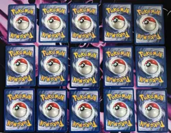 Base Set Pokemon Vintage Card Bundle Job Lot Rare Uncommon and Common WOTC 1999 - Image 3