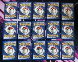 Base Set Pokemon Vintage Card Bundle Job Lot Rare Uncommon and Common WOTC 1999 - Image 5