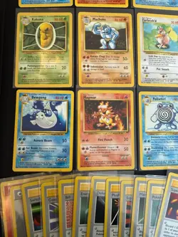 x25 Pokemon Base Set Vintage Card Bundle Job Lot Original 1999 Mixed Cards LP - Image 5