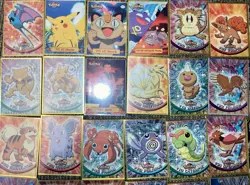 Pokemon Topps Series 1 Non-Chrome Card Lot (Vintage 1999) NM - Image 2
