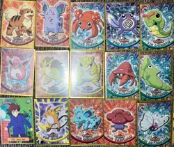 Pokemon Topps Series 1 Non-Chrome Card Lot (Vintage 1999) NM - Image 3