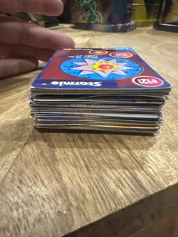 Vintage Pokemon Topps Card Lot 1999 PokeTrivia TV Animation Mewtwo Movie Cards - Image 3