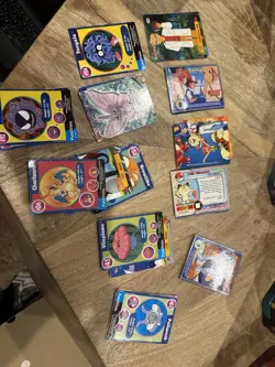 Vintage Pokemon Topps Card Lot 1999 PokeTrivia TV Animation Mewtwo Movie Cards - Image 4